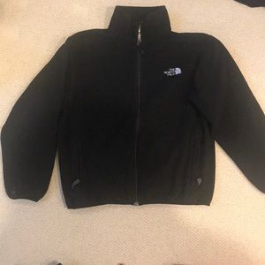 North Face black fleece